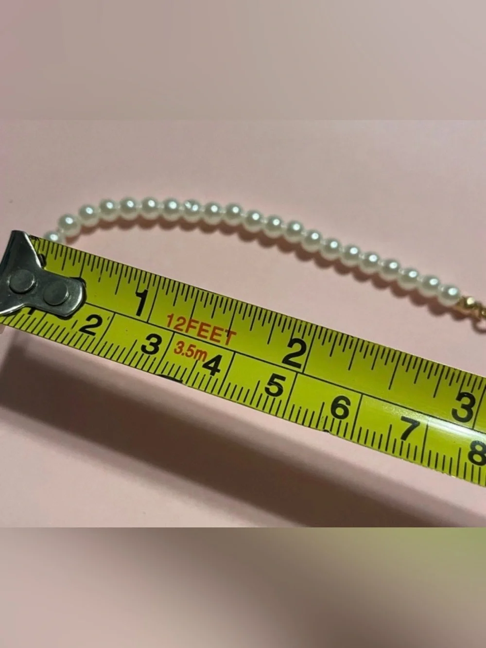 Costume Faux Pearl Necklace #9367